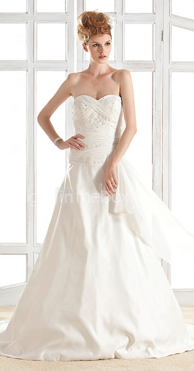 WINCHESTER - Kleid für die Braut aus Satin