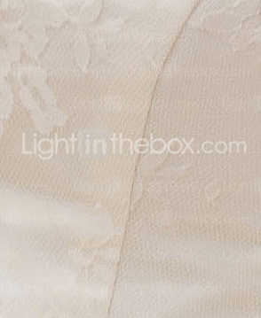 Sheath/ Column Sweep/ Brush Train Chiffon Lace Wedding Dress