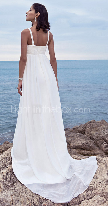 KENZIE - Vestido de Novia de Gasa y Satén