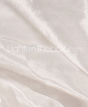 A-line Strapless Chapel Train  Taffeta Wedding Dress