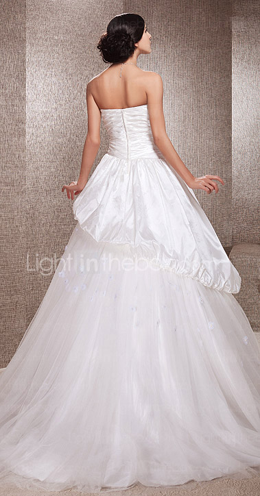 CLEMENTINA - Robe de Mariée Taffetas Tulle
