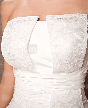 HOLPURGA - Abito da Sposa in Taffetà e Tulle