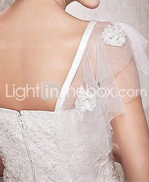 LIBORIA - Abito da Sposa in Pizzo e Tulle