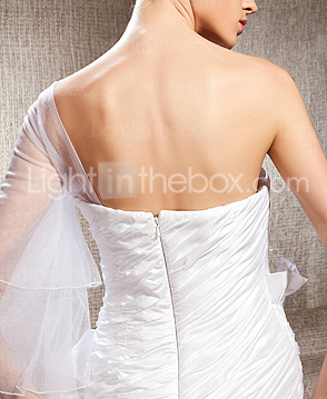 LUZ MARINA - Kleid für die Braut aus Organza und Tafft