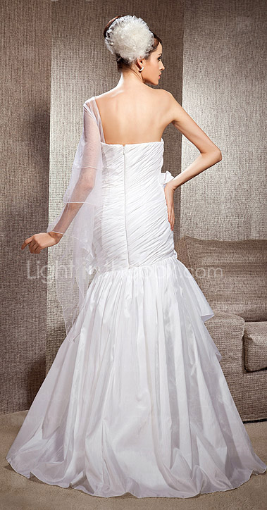 LUZ MARINA - Kleid für die Braut aus Organza und Tafft