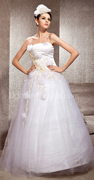 MAHALA - Kleid für die Braut aus Satin und Tüll