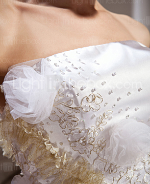 MAHALA - Kleid für die Braut aus Satin und Tüll