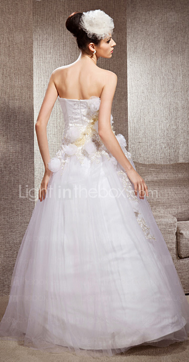 MAHALA - Kleid für die Braut aus Satin und Tüll