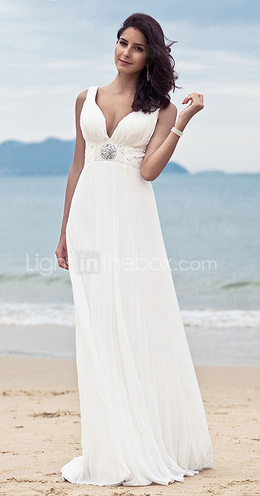 BELLA - Trouwjurk van Chiffon