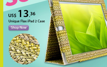 Unique Flax iPadCase