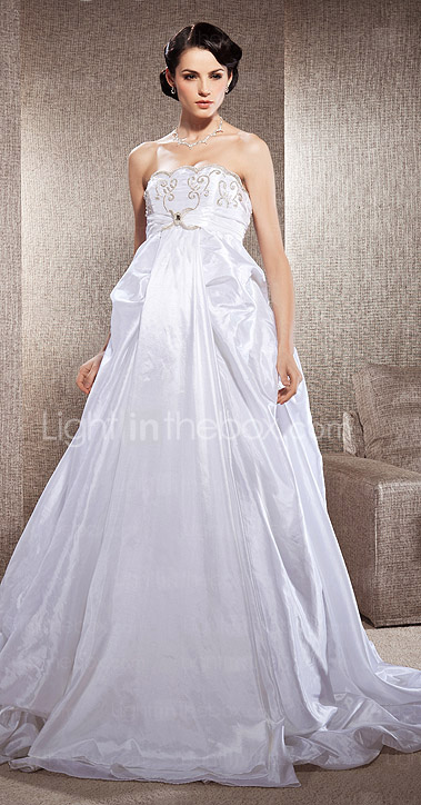 LAMYA - Robe de Mariée Taffetas