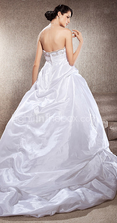 LAMYA - Robe de Mariée Taffetas