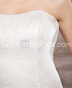 HEDIA - Kleid für die Braut aus Satin und Spitze