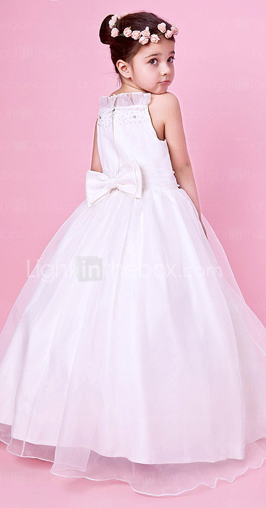 ISGARD - Kleid für Blumenmädchen aus Organza und Satin