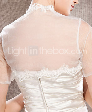 MÁXIMA - Robe de Mariée Satin - Châle Inclus