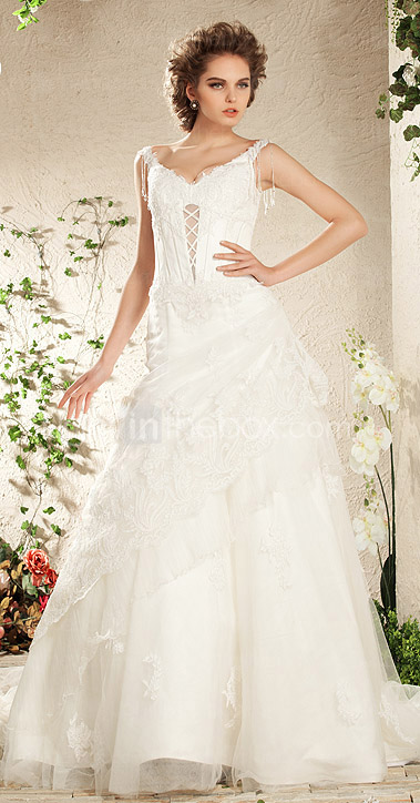 VALA - Robe de Mariée Dentelle Tulle