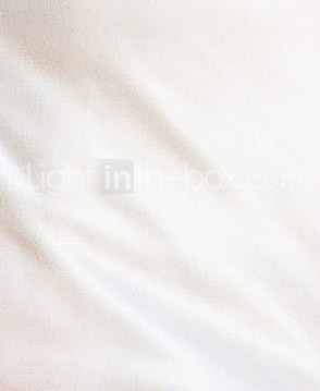 Sheath/Column Short/Mini Satin Wedding Dress With 3D Florals