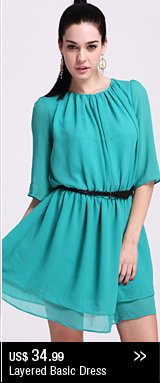 Layered Basic Dress