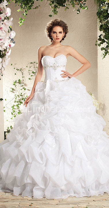 VENITIA - Kleid für die Braut aus Organza
