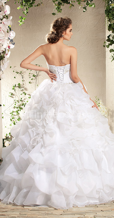 VENITIA - Kleid für die Braut aus Organza