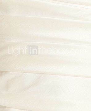 A-line Sweetheart Floor-length Taffeta Wedding Dress