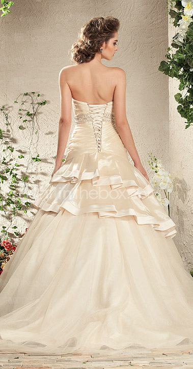 WERA - Abito da Sposa in Organza e Raso