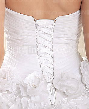 LESLY - Abito da Sposa in Organza e Raso