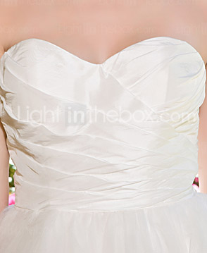 WAHIDA - Vestido de Novia de Tafetán y Tul