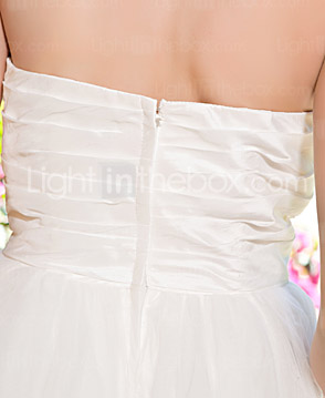 WAHIDA - Vestido de Novia de Tafetán y Tul