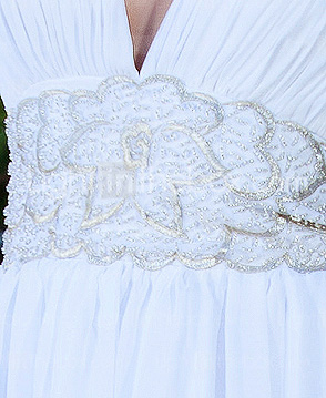 YUMI - Vestido de Noiva em Chifon e Cetim