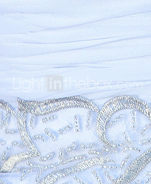 YUMI - Vestido de Noiva em Chifon e Cetim