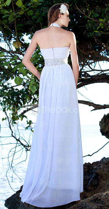 YUMI - Vestido de Noiva em Chifon e Cetim