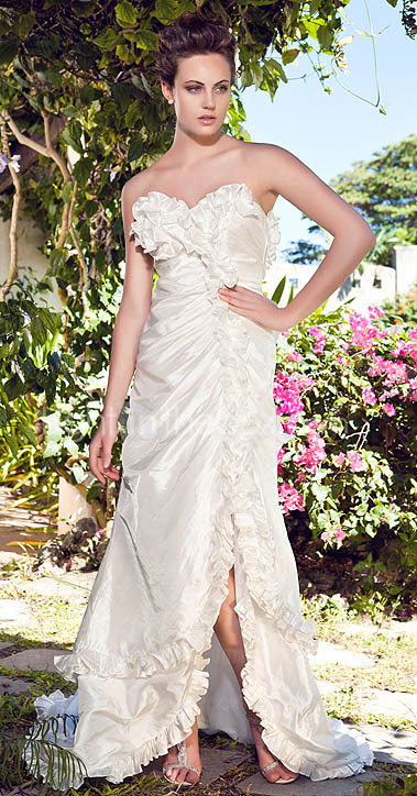 AMBER VALLEY - Vestido de Novia de Tafetán