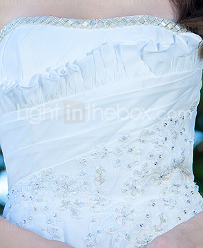 Sheath/Column Halter  Sweep/Brush Train Satin Chiffon Wedding Dress 