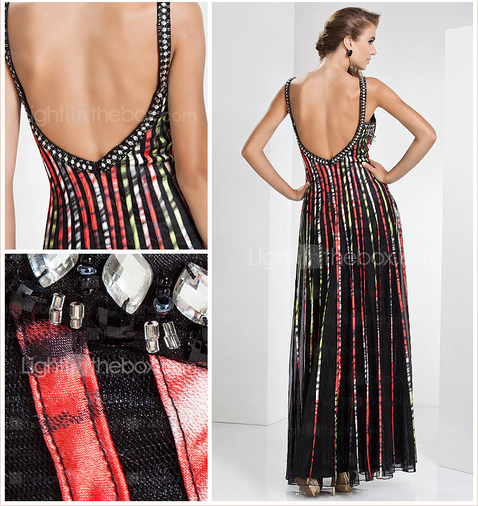 Sheath/Column Sweetheart Floor-length Tulle And Stretch Satin Evening Dress