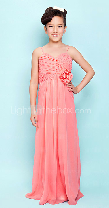 NOELLA - Abito da Damigella Bambina in Chiffon