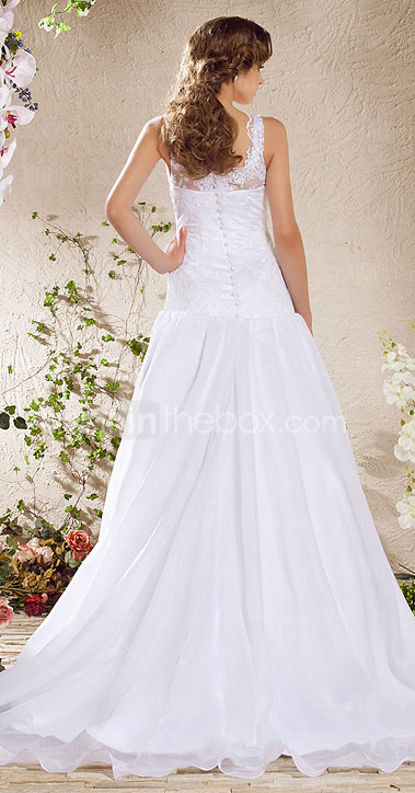 NEPHELE - Robe de Soirée Organza Dentelle