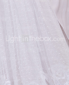 Trumpet/Mermaid V-neck Chapel Train Satin Lace Weeding Dress 