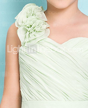 LILIA - Vestido de Daminhas Criança em Chifon e Cetim