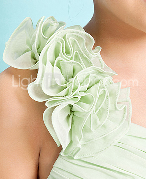 LILIA - Vestido de Daminhas Criança em Chifon e Cetim