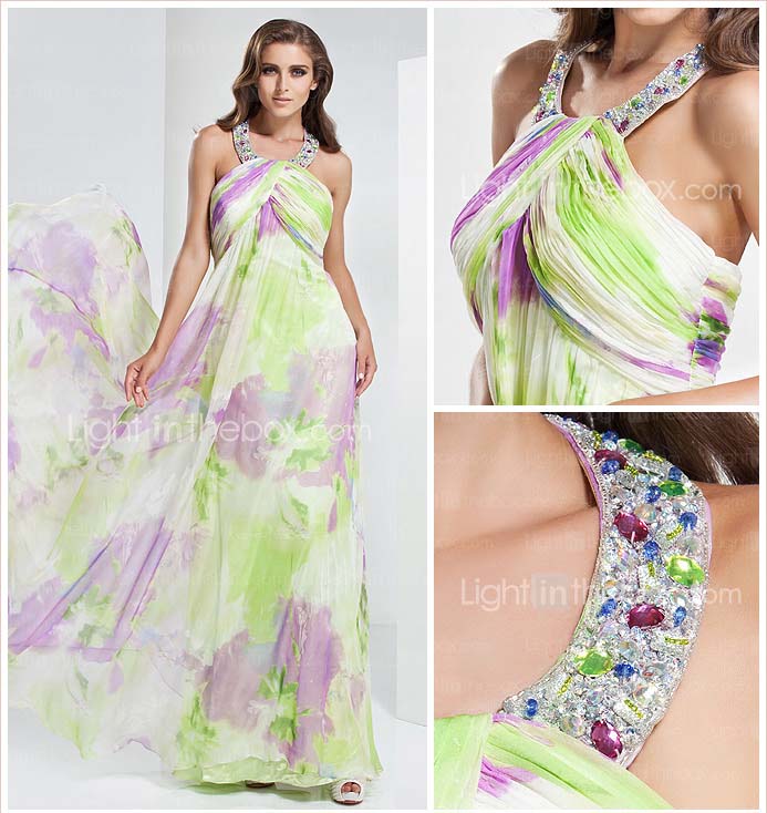 BOADICEA - Robe de Soirée Mousseline