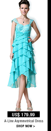 A-Line Asymmetrical Dress