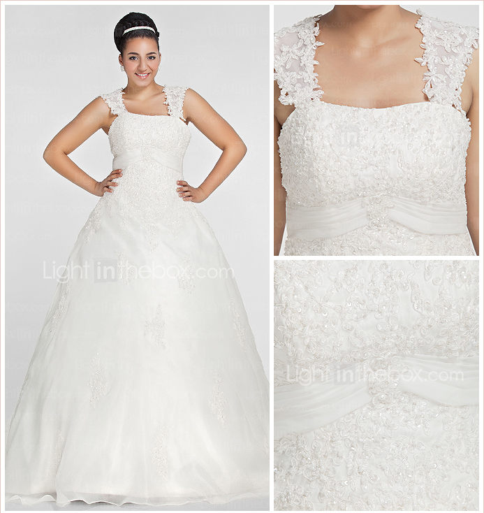DOROTHY - Vestido de Novia de Organza (Talla grande)