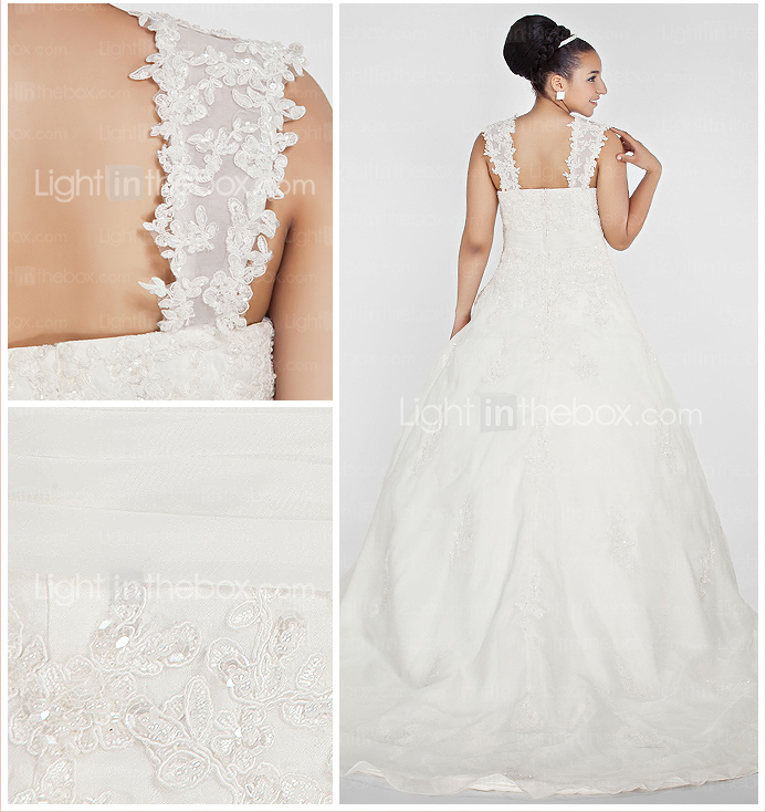DOROTHY - Vestido de Novia de Organza (Talla grande)
