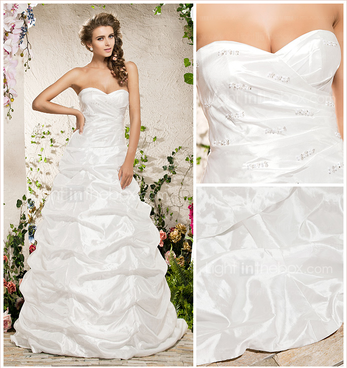 CANDANCE - Vestido de Novia de Tafetán