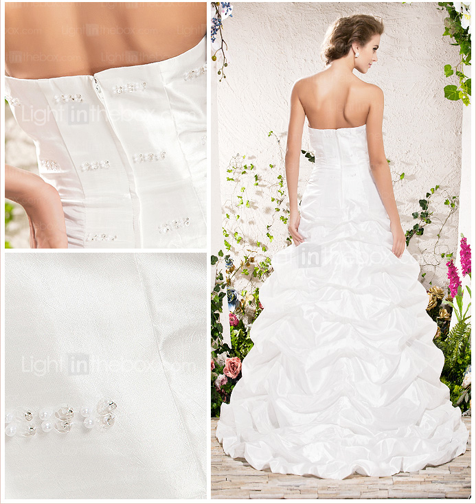 CANDANCE - Vestido de Novia de Tafetán