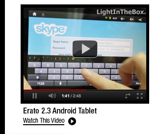 Erato 2.3 Android Tablet 