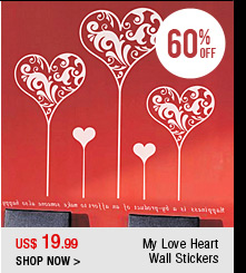 My Love Heart Wall Stickers