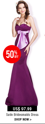 Mini Satin Bridesmaids Cocktail Dress