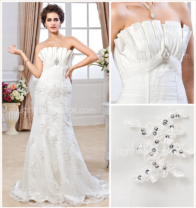 PATRICIA ANN - Robe de Mariée Satin Tulle